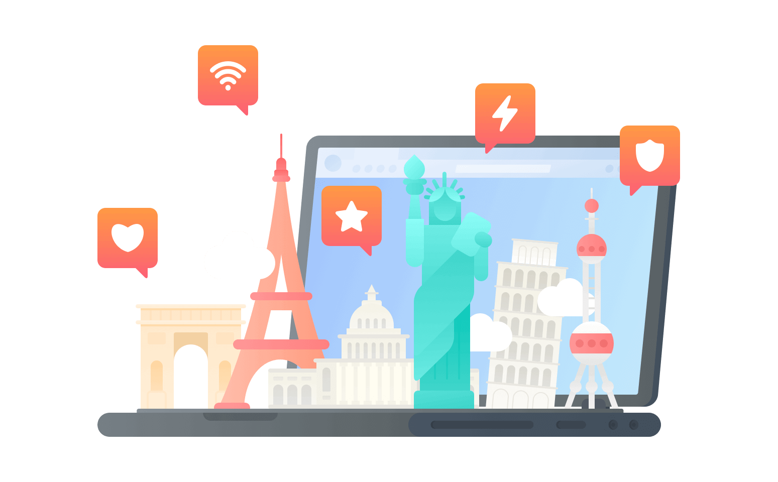 在斯瓦巴德和扬马延岛连接到中国的代理 - 翻回VPN